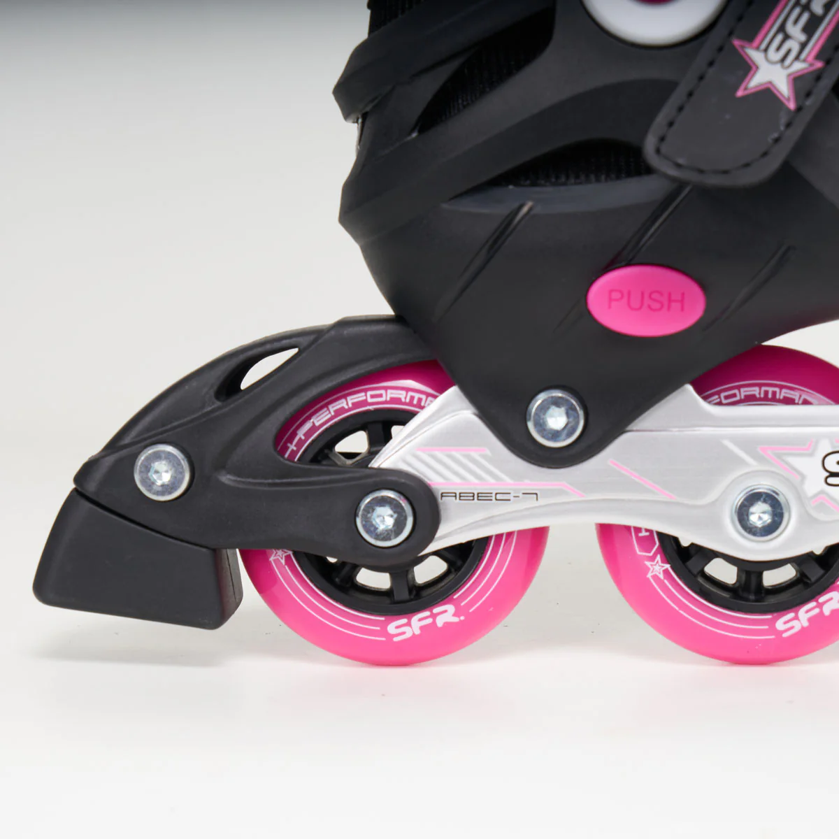 SFR Pulsar Junior Adjustable Inline Skates - Pink - Image 4