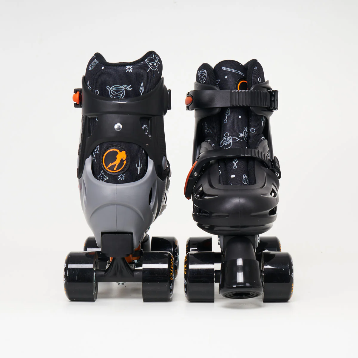 SFR Storm V Ninja Junior Adjustable Quad Skates - Image 4