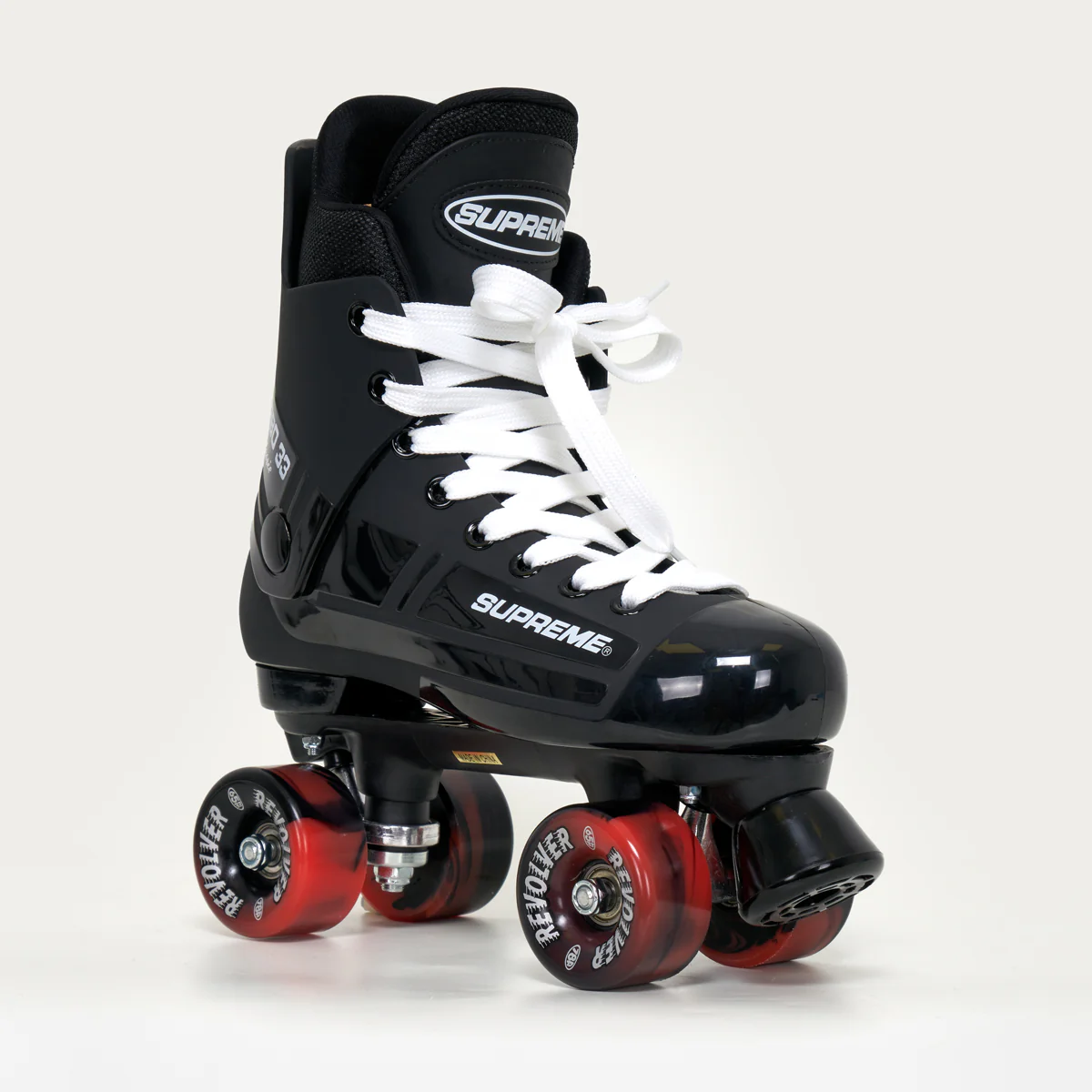 Supreme Turbo 33 Roller Skates + REVOLVER Wheels | BLACK - Image 2