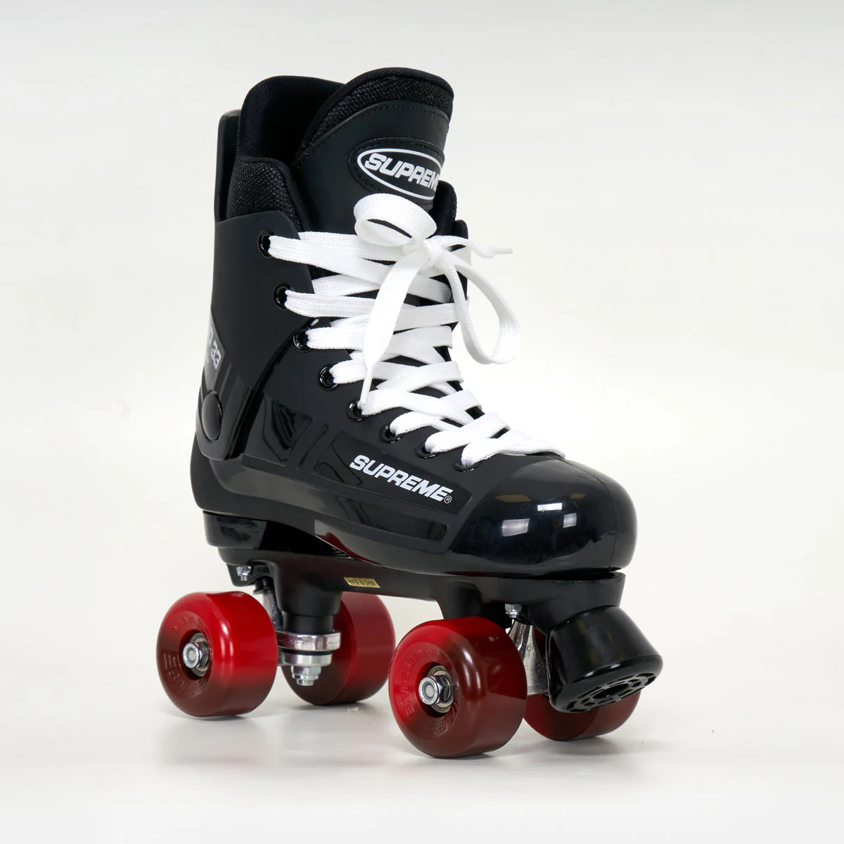 Supreme Turbo 33 Roller Skates + SIMS Wheels | BLACK