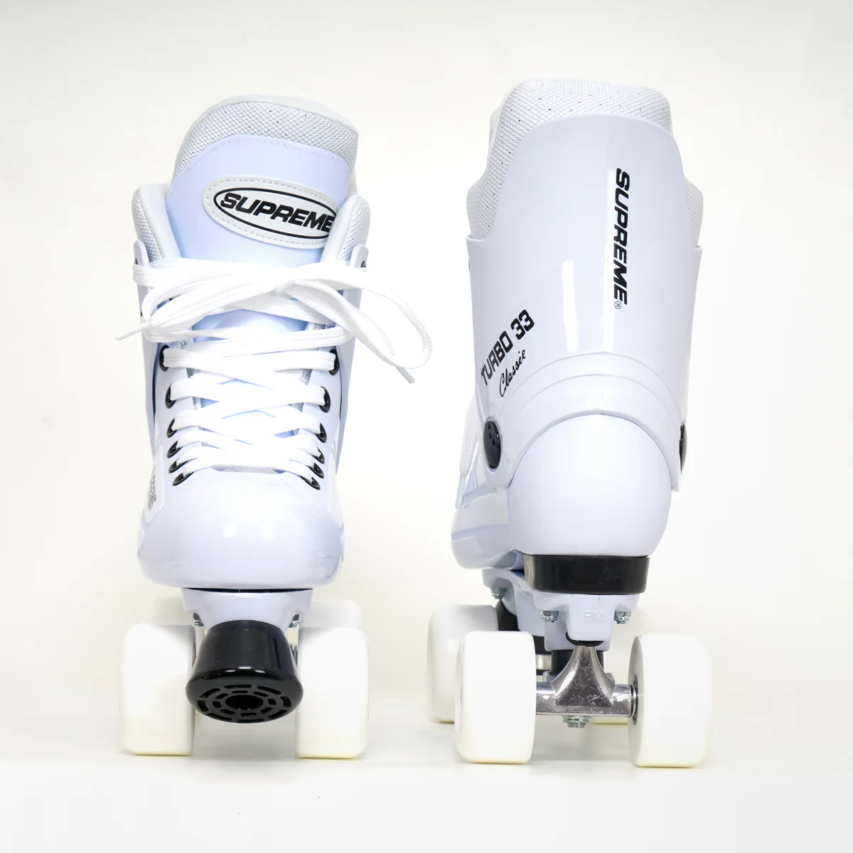 Supreme Turbo 33 Roller Skates + SIMS Wheels | WHITE - Image 4