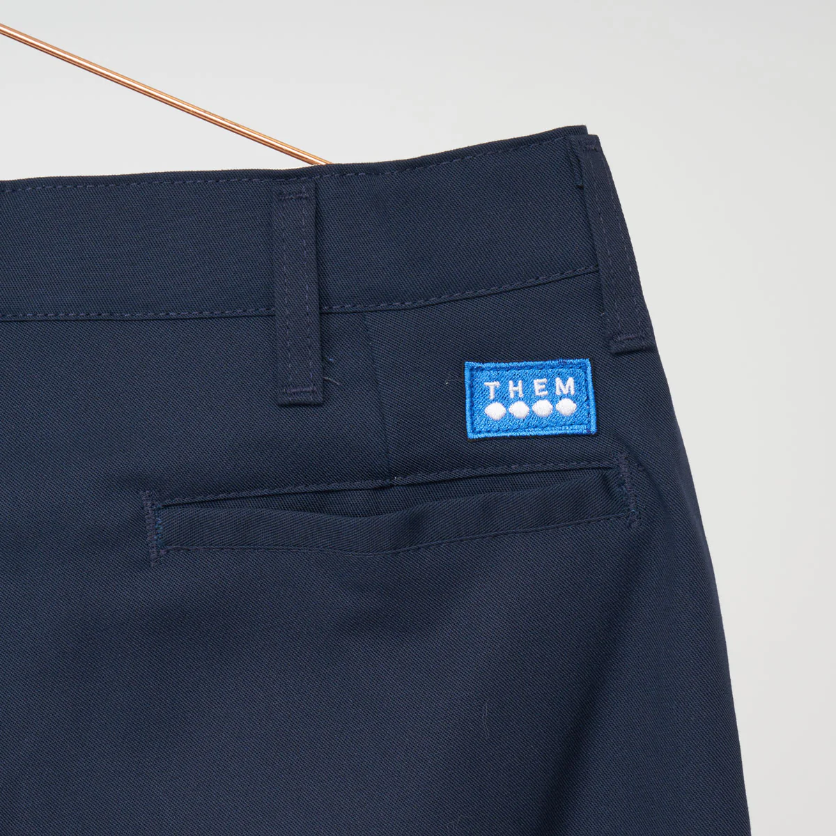 T8 X THEM Worker Pants - Navy - Image 4