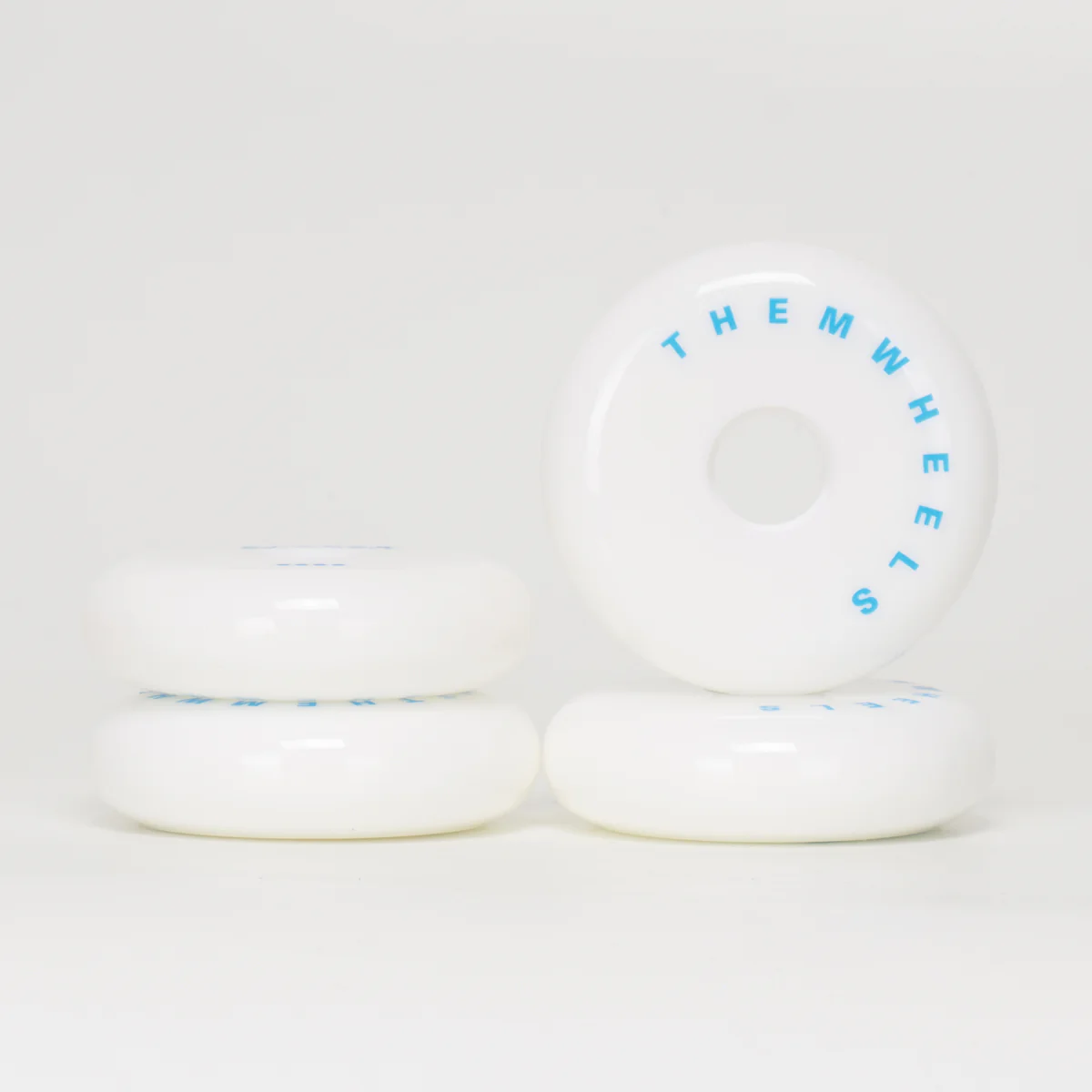 Them Skates X CLARKS 80mm Wheels - White - Image 2