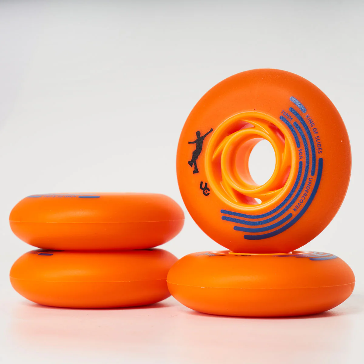 Undercover King Of Slides 76mm Wheels - Orange - Image 2