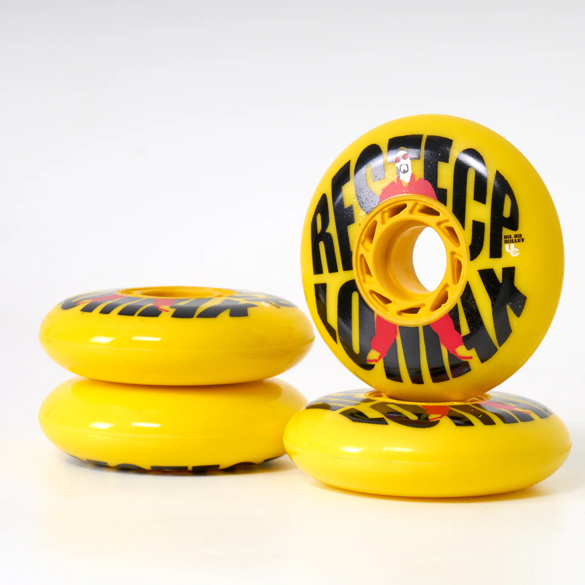 Undercover Nick Lomax TV V.2 Yellow Wheels - 80mm - Image 4