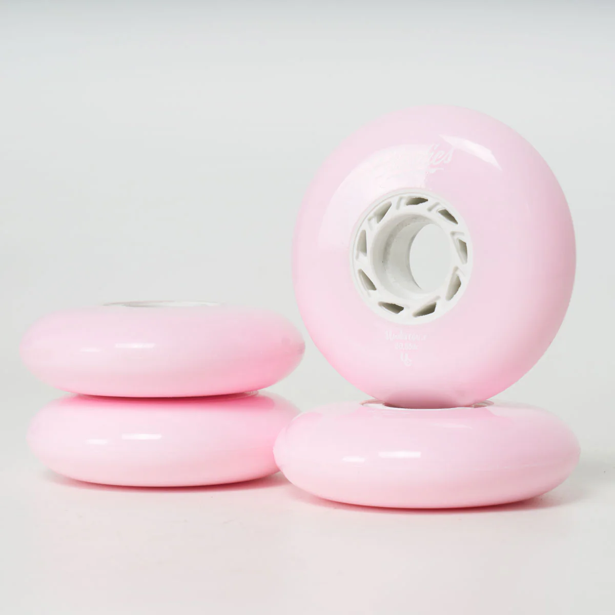 Undercover X Bladies 80mm/86a Wheels - Pink - Image 2