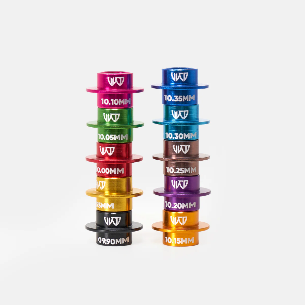 Wicked Precision Spacer Kit - 10 Different Spacer Sizes - 80 Spacers - Image 2