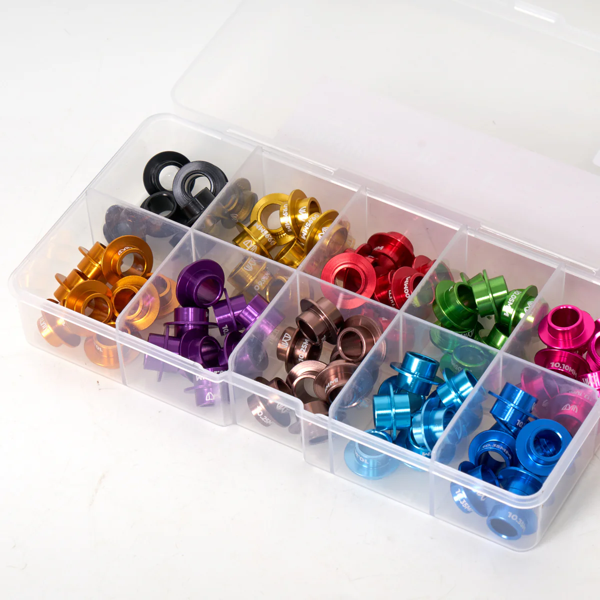 Wicked Precision Spacer Kit - 10 Different Spacer Sizes - 80 Spacers - Image 4